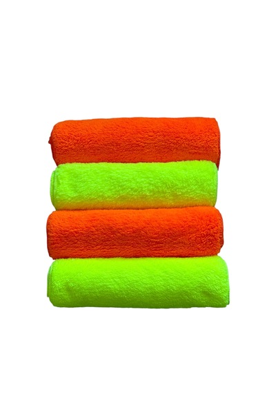 Heriya 30×70cm 4’lü Mikrofiber Temizlik Bezi ,temizlik Havlusu,cam Bezi ,mutfak Bezi