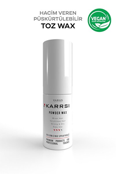 VARİUS PROFESYONEL Saç Şekillendirici Toz - Pudra Wax 30 ml - Doğal Ve Güçlü ...