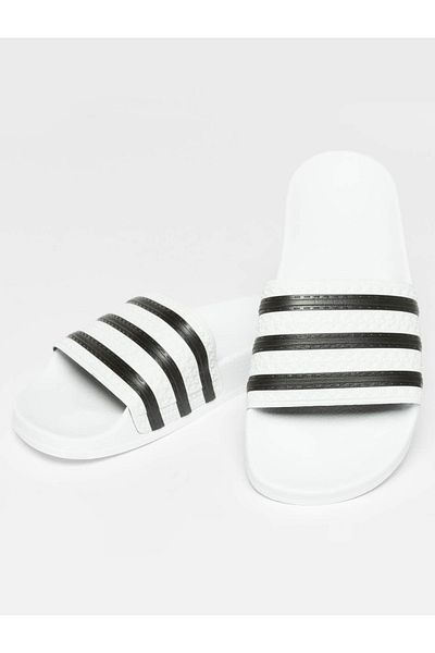 adidas Weiße Herren-Hausschuhe - Adılette 280648