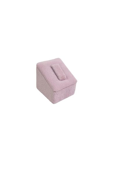 ÖZER KUTU Δαχτυλίδι σουέτ 3x3,5 cm - Τριπλό (με γλωττίδες) 3 τεμάχια