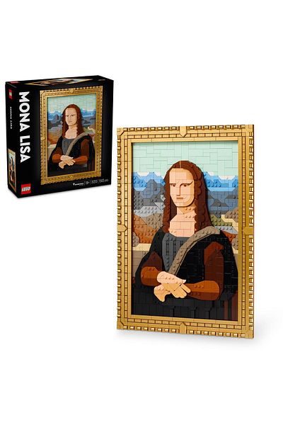LEGO ® Art Mona Lisa Painting Building Set for Adults 31213