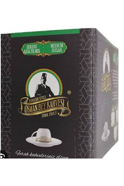 Osmanbey Gıda Osman Bey Türk Kahvesi Orta Şekerli 24 Adet