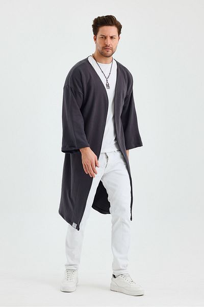 rammers Oversize Long Kimono - Fakir Sleeve, Bohemian Design