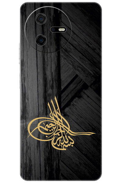 CASPER Via A40 Uyumlu Kılıf Desen Baskılı Silikon Tuğra Tasarım STK:374 CP-atv29Og