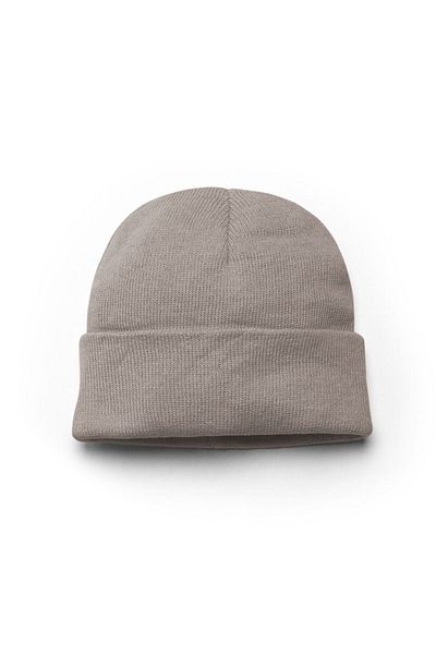 LU&MA Unisex Plain Basic Fold Winter Cotton Wool Beret