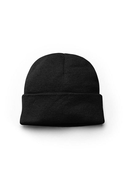 LU&MA Unisex Plain Basic Fold Winter Cotton Wool Beret