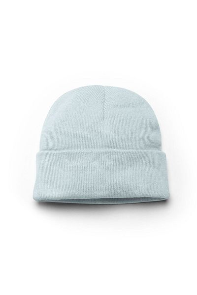 LU&MA Unisex Plain Basic Fold Winter Cotton Wool Beret
