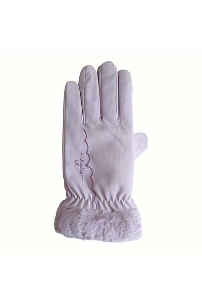 Aware Time Mănuși de pluș pentru femei Parachute Fabric Touch
