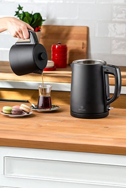 Emsan Black Bella Gusto Tea Machine