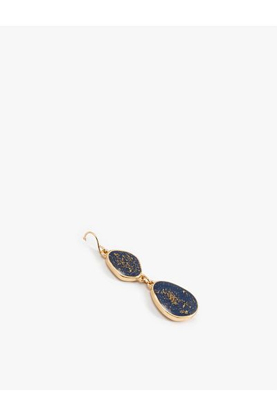 Koton Colored Steel Mix - Stone Detailed Earrings Dangle