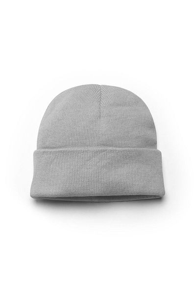 BiBuff Unisex Plain Basic Fold Winter Cotton Wool Beret
