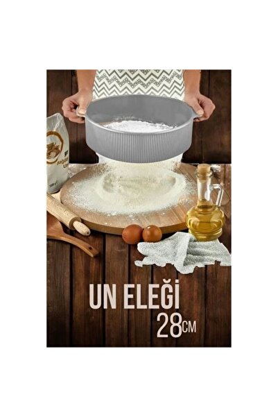 ModaCar Un Eleği Metal Telli Plastik Çerçeveli 28 Cm Un Eleği Brustolina Design