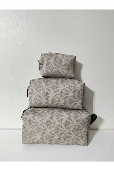 atter Чанта за грим Matryoshka от 3 части