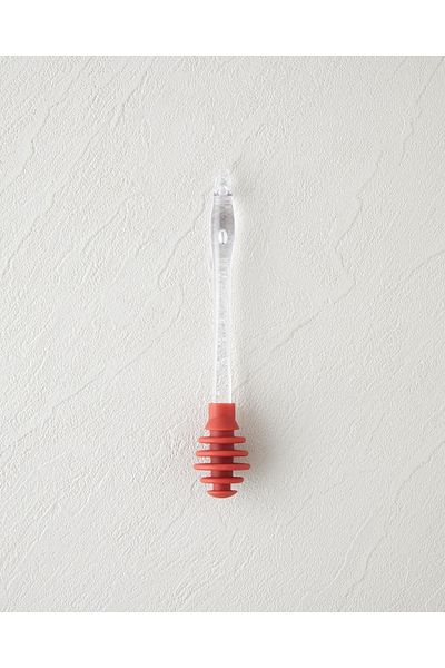 English Home Burnia 16 cm Burgundy Silicone Honey Spoon - Kitchen Utensil