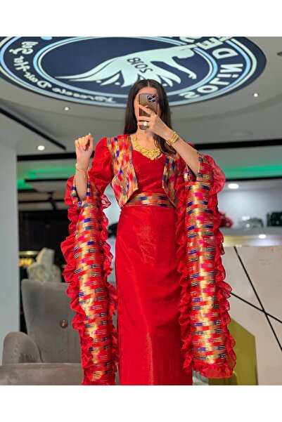 SOLİN YÖRESEL Kadın Düğünlük Yöresel Elbise