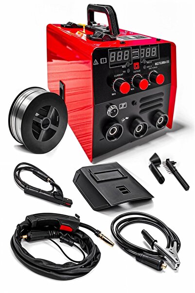 Germany Steel Germany 350 Amper MMA-TIG-MIG 3 Fonksiyonlu İnvertör Ve Gazsız ...