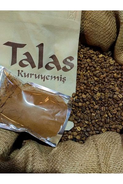 TALAS Nuts Coffee Light Color (Medium Roasted) Turkish Coffee 100 g