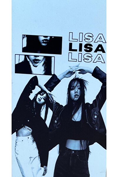 Premium LISA FOTOĞRAFLI KORE POP TEMALI KENDİNDEN YAPIŞKANLI GENÇ ODASI DUVAR...
