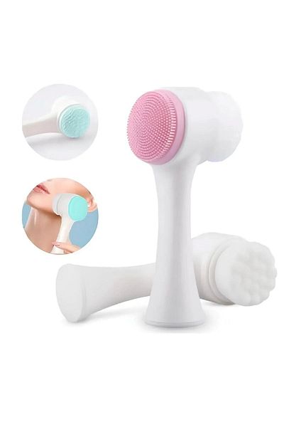 SİBELA BEAUTY GÜZEL GÖRMEK GÜZEL DÜŞÜNDÜRÜR فرشاة تنظيف وتدليك الوجه ذات الوجهين