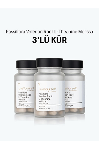 Live Yourself Passiflora Valerian Root L-theanine Melissa 3 Lü Kür