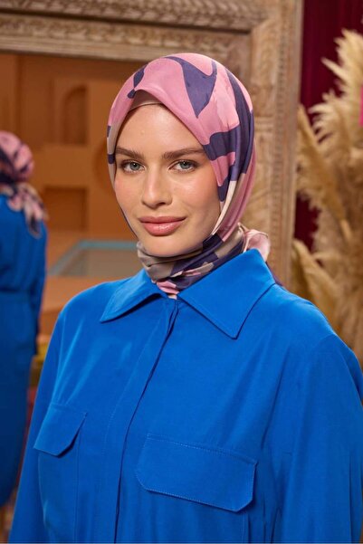 İpekhan وشاح ناعم من مجموعة مراكش 1211 - 04 وردي