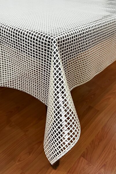 Pimula home Pvc Transparent Coated Tablecloth Hasır_1032-B