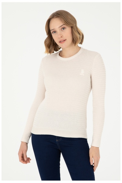 U.S. Polo Assn. U.s. polo assn decolteu slim fit 100% bumbac pulover de damă ...