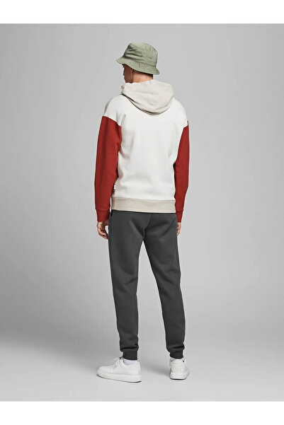 Jack & Jones Ανδρικό παντελόνι αθλητικό Jpstgordon Jjnewsoft Anthracite 12178421