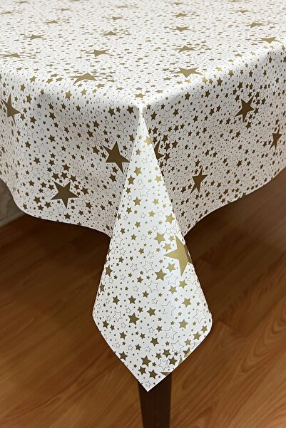 Pimula home Erasable Oilcloth Tablecloth with Pvc Fiber Base_Yıldız_226-1