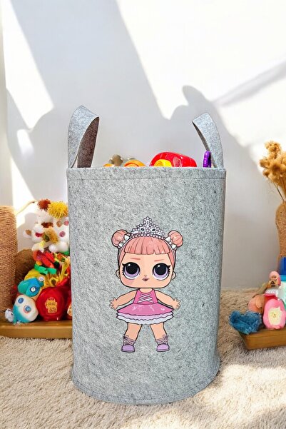 Trend Sizde صندوق تخزين منظم لغرفة الأطفال على شكل تاج، سلة متسخة مقاس 40 × 3...