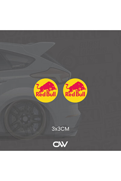 OkyayWorks Redbul Pul- Car-Motorcycle Sticker Sticker