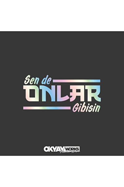 OkyayWorks متوافق مع ملصق "إنهم مثلك