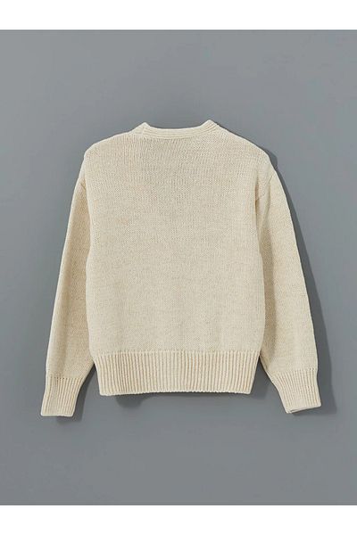 LC Waikiki Lcw Vision Ecru V-Neck Women's Knitwear Cardigan