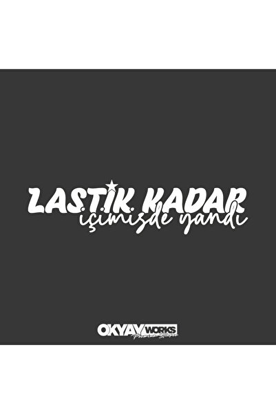 OkyayWorks ملصق يحرق في الداخل بحجم الإطارات