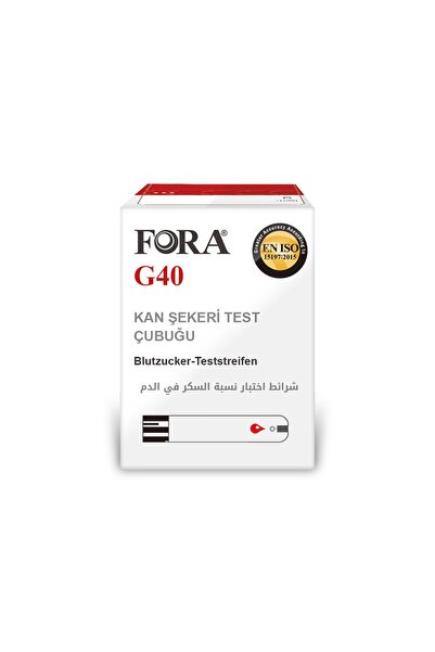 FORA G40 Strip 50’li Paket-2026/6..ay Son Kullanım Tarihli