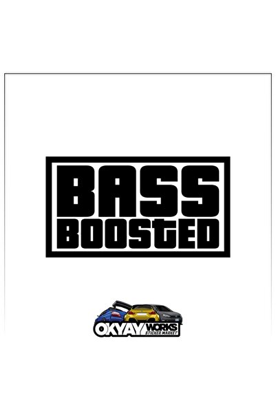 OkyayWorks ملصق باس بوستد - أسود