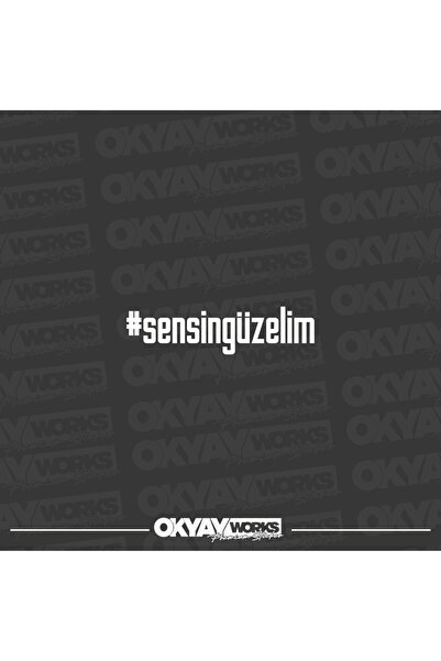 OkyayWorks ملصق "أنت جميلة