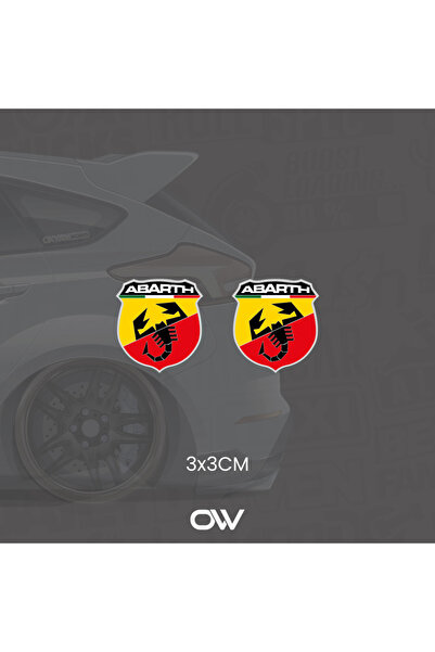 OkyayWorks Abarth Pul- Car-Motorcycle Sticker Sticker