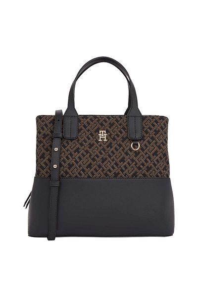 Tommy Hilfiger Th Jacquard Med Satchel - Jacquard Med Satchel with Stylish Design