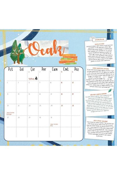 Abm Yayınevi Aile Takvimi 2025