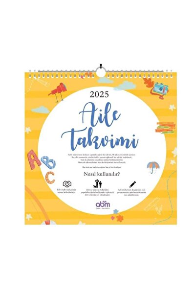 Abm Yayınevi Aile Takvimi 2025