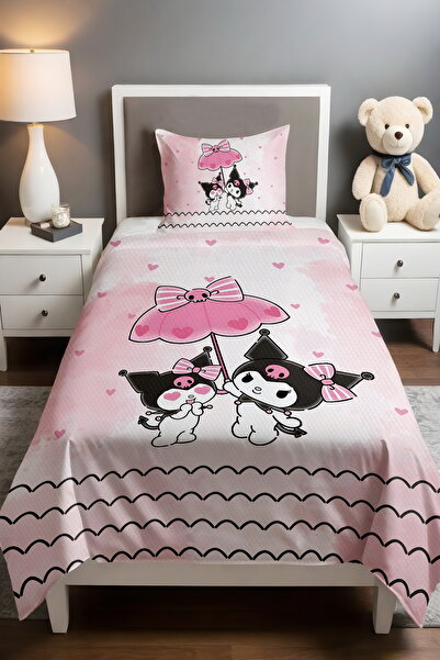 EVPANYA Umbrella Kuromiler Patterned Single Baby Child Pique Set