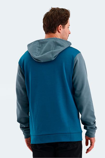 Slazenger Мъжки суитшърт VIOLA в цвят петрол
