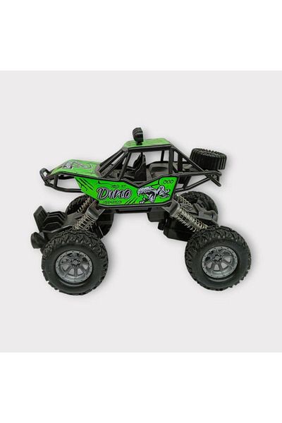 Angoravi Pull Drop Cross Buggy Car - Green