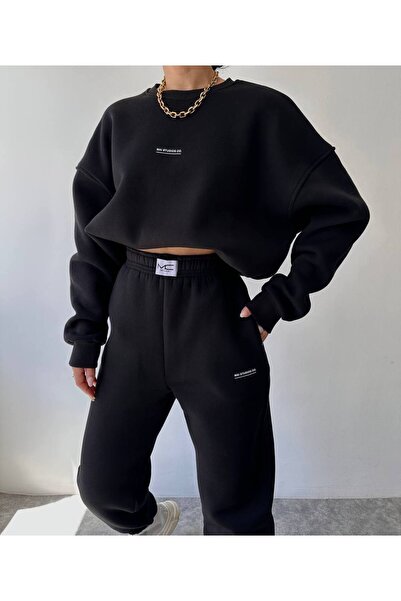 Mai Collection Mini Studio Co Siyah Eşofman Takım