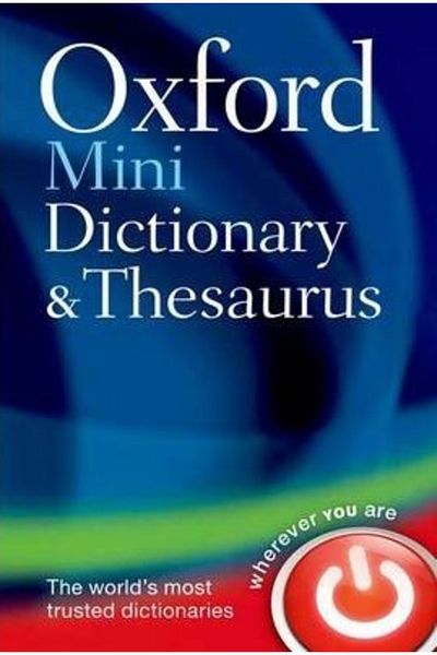 OXFORD UNIVERSITY PRESS Oxford Mini Dictionary and Thesaurus 2/E - English Design