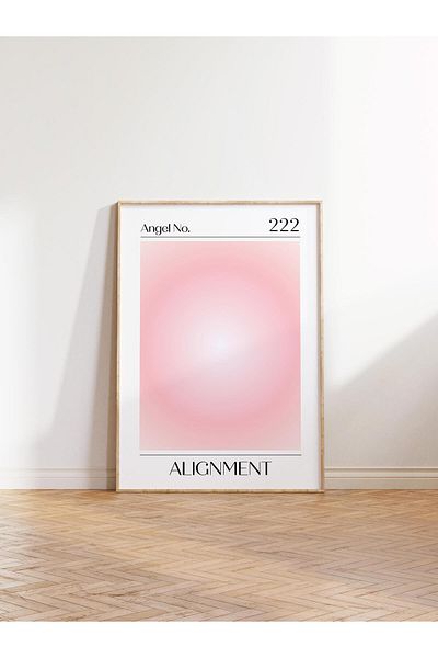 Postifull Unframed Poster, Aura Series No:101 - Treat Yourself with Kidness, Angel Numbers, Colorful Poster