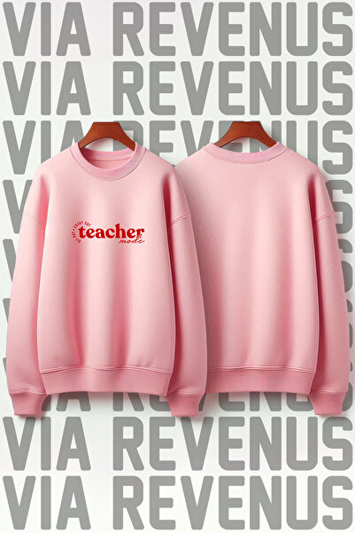 Vordevia Učiteljski režim Štampano Široki kroj okrugla kragna Poklon majica z...