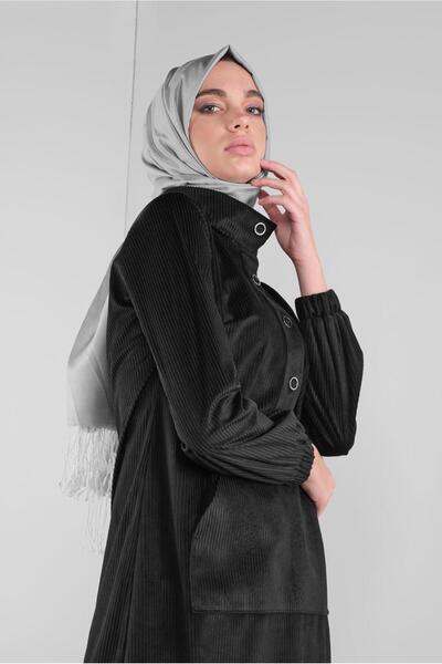 Alvina Cornered Velvet Tunic 41313