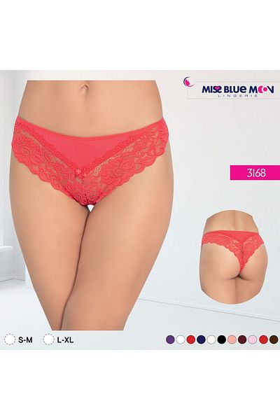 Miss Blue Moon Set de 5 chiloți din dantelă - 3168